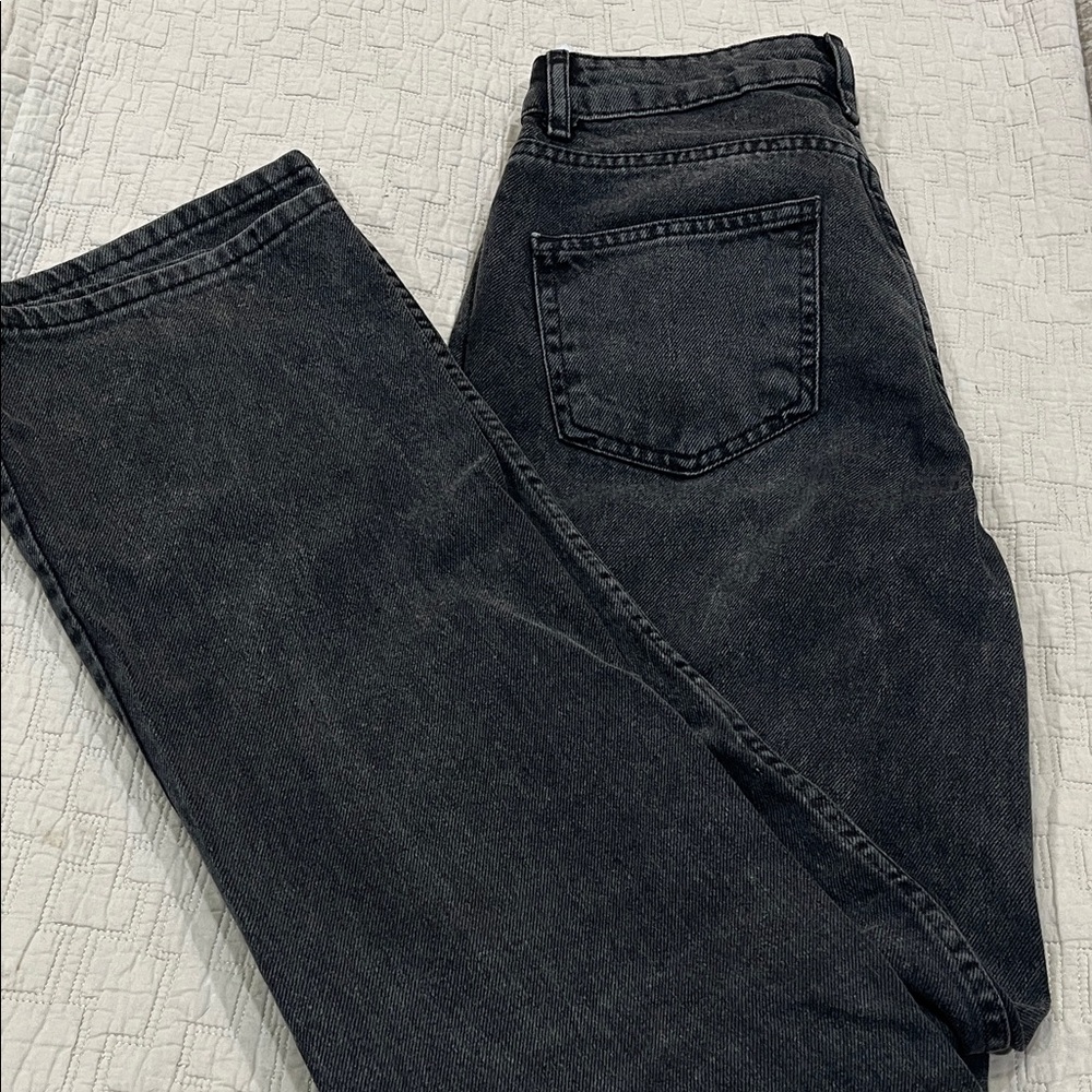 SHEIN Black Flare & Wide Leg Jeans
